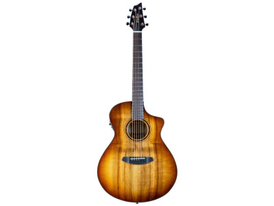 Guitare electroacoustique BREEDLOVE Pursuit Exotic S Concert Amber CE Myrtlewood