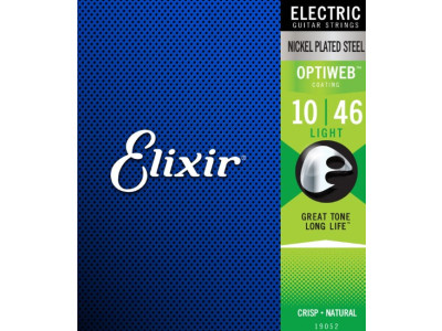 Cordes ELIXIR 19052 10-46 electric guitar Optiweb Coated