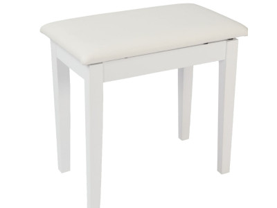 Banquette AMADEUS piano blanc mat