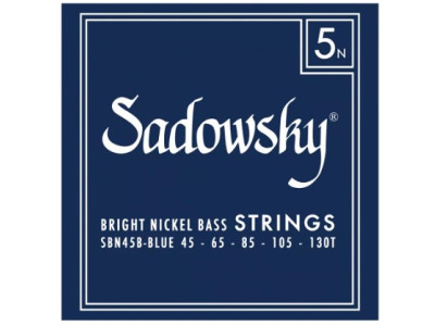 Cordes basses SADOWSKY NI Blue Label 5c 45-130T