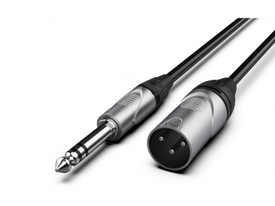 Cable AUDIBAX Pro XLR Macho a Jack Balanceado - 10m