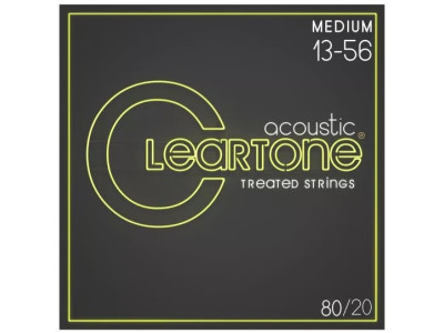 Cordes CLEARTONE 13-56 Guitare Acoustique Bronze 80/20 Custom Light