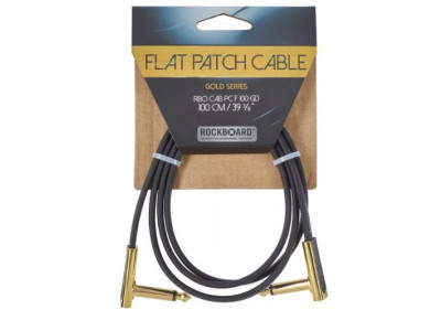 Cable ROCKBOARD GOLD Flat Patch, 100 cm