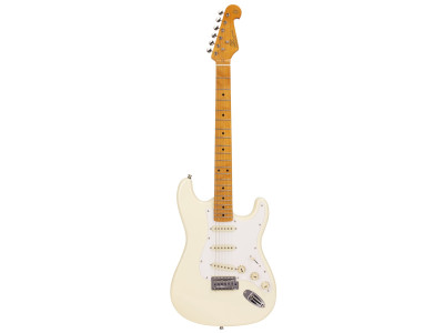 Guitare électrique SX ST57 Vintage White