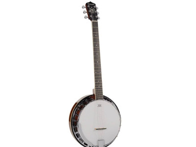 Banjo 6 cordes Richwood Caoba 24T - RMB-606