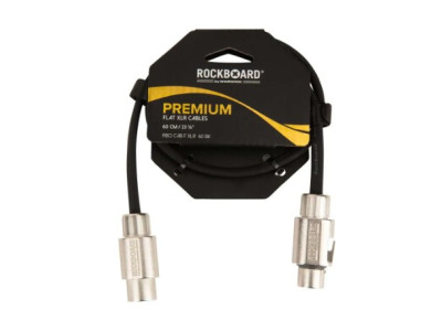 Câble ROCKBOARD XLR plat haut de gamme RockBoard, 60 cm