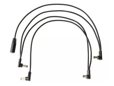 Cable ROCKBOARD Flat Daisy Chain, Angled - 4 Outputs