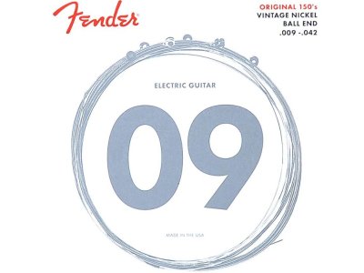 Joc cordes electriques FENDER niquel pur light 009 - 042