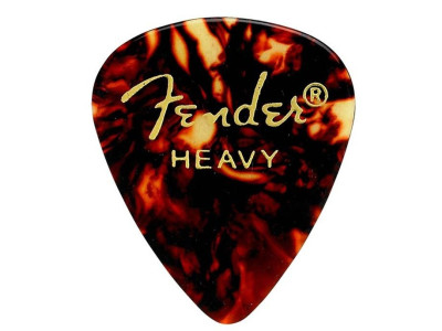 Púas FENDER concha heavy 351 12ud