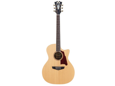 Guitare électroacoustique D'ANGELICO Premier Gramercy Aged Natural