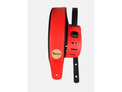 Sangle BASSO CLA05 Cuir synthétique Rouge