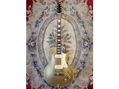 Guitarra eléctrica HERITAGE Custom Shop Special H-150 Gold Top Throbak P90