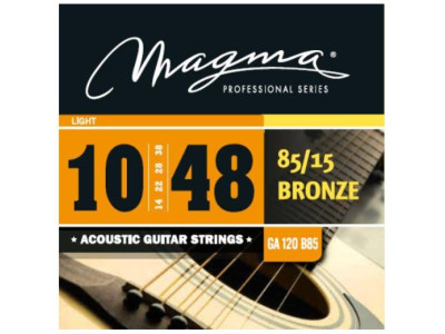 Cordes MAGMA 10-48 Guitare Acoustique Bronze 85/15
