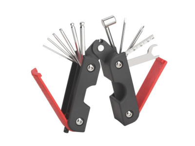 MultiTool ROCKCARE «Metrico» Rojo con Enrollador de Cuerdas