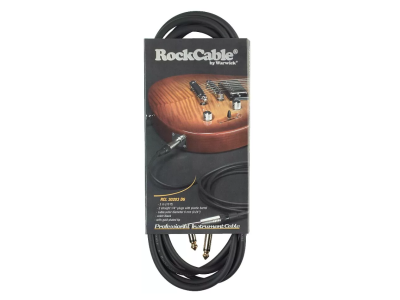 Cable de instrumento ROCKCABLE - 3m, RCL30203 D6 Black