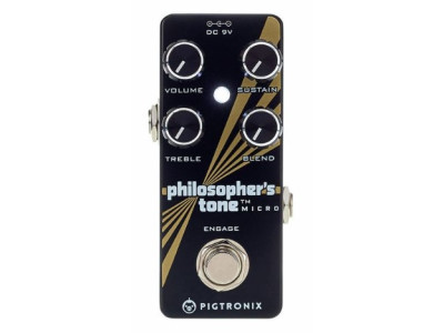 Pédale PIGTRONIX Philosophers Tone Micro Compresseur