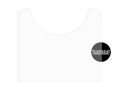 Pickguard BOSTON Flamenco adhésif transparent