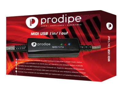 Adaptador PRODIPE Midi-USB PROMIDI