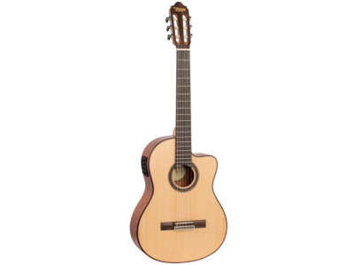 Guitare électro-classique VALENCIA VC704CE Naturel
