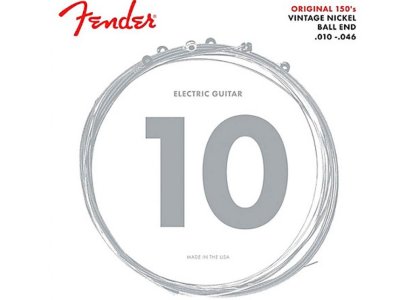 Cuerdas eléctrica FENDER niquel puro regular 010-046