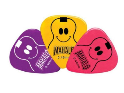 Médiators pour ukulélé MAHALO MZPK1 Lot de 3