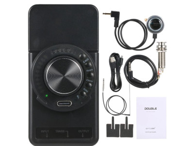 Préampli DOUBLE OS1 pour guitare classique et acoustique avec Bluetooth et effets