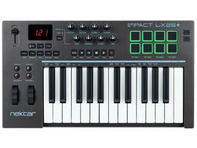 Teclado controlador midi-usb NEKTAR Impact LX25+