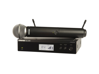 Micrófono SHURE BLX24R/SM58 H8E Inalámbrico