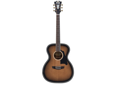 Guitare électroacoustique D'ANGELICO Premier Tammany Aged Burst