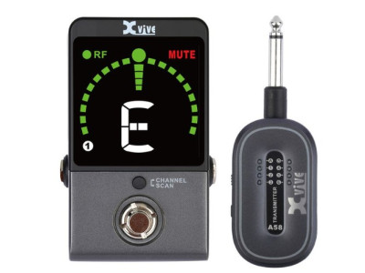 Sistema inalambrico XVIVE P58 Digital Guitar Pedal Tuner