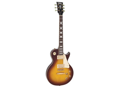 Guitarra eléctrica VINTAGE LP V100 ICON Distressed Tobacco Sunburst