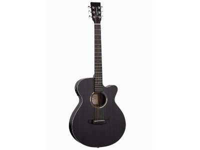 Guitarra electroacústica TANGLEWOOD Black Bird Super Folk Cutaway - TWBB-SFCE