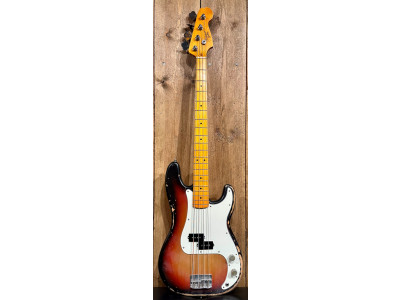 Basse RITTENHOUSE Precision Bass Sundburst Maple Neck - Made in USA