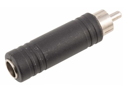 Adaptador RCA mascle - Jack mono femella