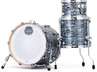 Batería acústica MAPEX Saturn V SVTE401XVA Black Strata Pearl