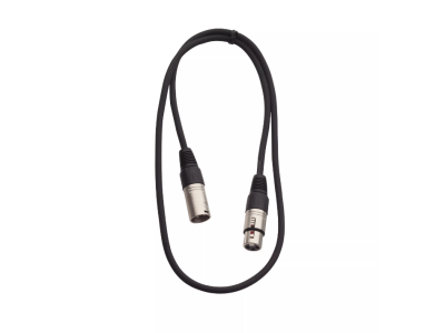 Cable de micrófono ROCKCABLE - 1m, RC30301 D7 Black