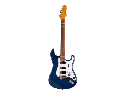 Guitarra eléctrica BLADE Texas Deluxe TE-D2 VSC Ocean Blue