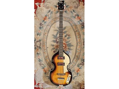Bajo eléctrico VINTAGE VVB4 Unique Antique Sunburst - B Stock