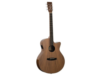 Guitare acoustique TANGLEWOOD, série Winterleaf, noyer noir exotique