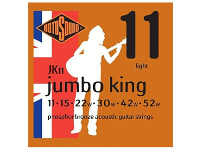 Cordes de guitare acoustique ROTOSOUND JK11